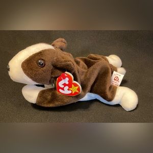 Ty Bruno dog beanie baby 🐶